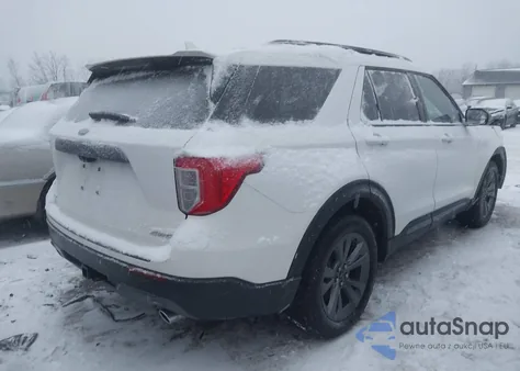 2022 Ford Explorer Xlt z USA, uszkodzony, nr VIN 1FMSK8DH1NGB72906